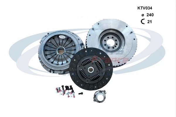 Kit d'embrayage PROCODIS FRANCE KTV034