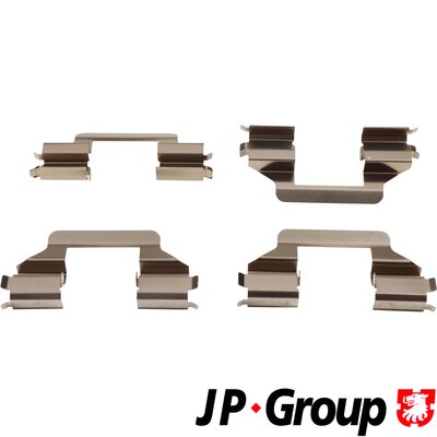 Kit d'accessoires, plaquette de frein à disque JP GROUP 4164003210
