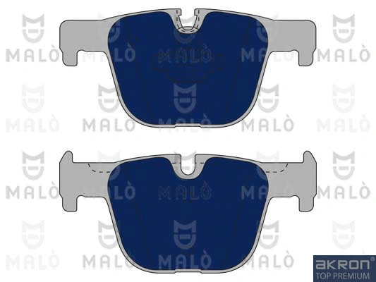 Kit de plaquettes de frein, frein à disque AKRON-MALÒ 1050884
