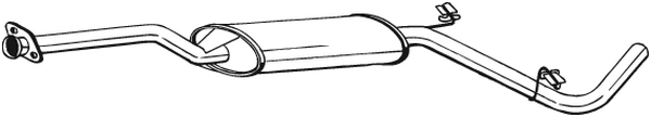 Silencieux central KLOKKERHOLM 282-651