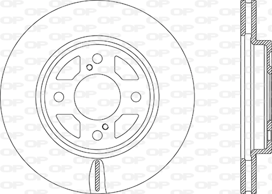 Disque de frein OPEN PARTS BDA2887.20