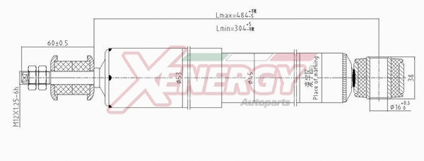 Amortisseur AP XENERGY X296344