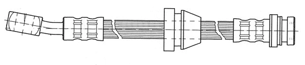 Flexible de frein CEF 511702