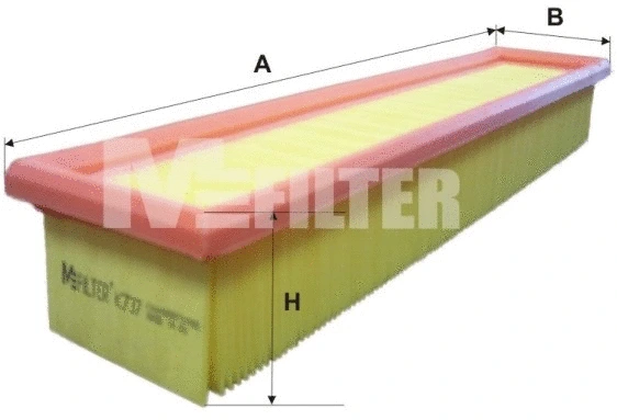 Filtre à air MFILTER K 737