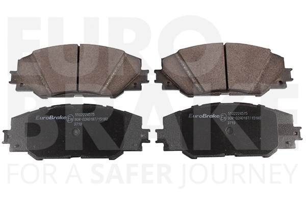 Kit de plaquettes de frein, frein à disque EUROBRAKE 5502224575