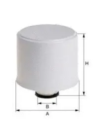Filtre à air, compresseur-air d'admission UNIFLUX FILTERS XA231
