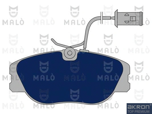 Kit de plaquettes de frein, frein à disque AKRON-MALÒ 1050408