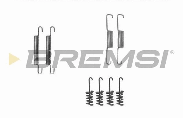 Kit d'accessoires, mâchoire de frein BREMSI SK0774