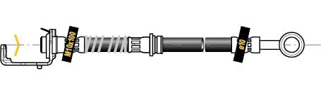 Flexible de frein MGA F7188