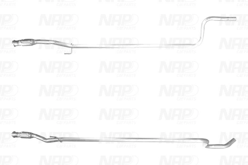 Tuyau d'échappement NAP carPARTS CAC10637