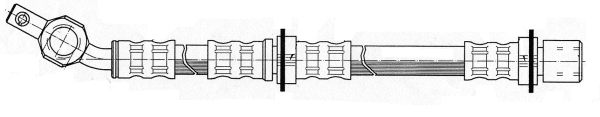 Flexible de frein CEF 510865