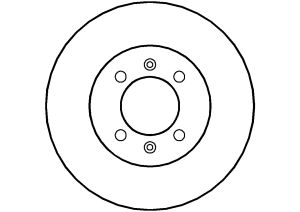 Disque de frein ABTEX BD738S