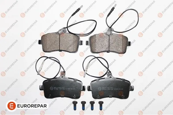 Kit de plaquettes de frein, frein à disque EUROREPAR 1617259480