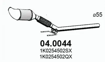 Catalyseur ASSO 04.0044