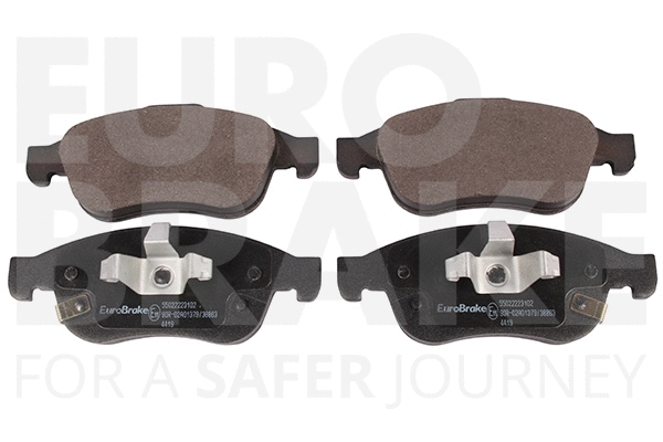 Kit de plaquettes de frein, frein à disque EUROBRAKE 55022223102