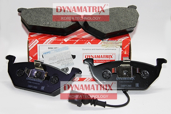 Kit de plaquettes de frein, frein à disque DYNAMATRIX DBP1398