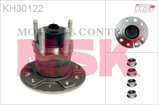 Kit de roulements de roue NSK KH30122