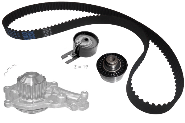 Pompe à eau + kit de courroie crantée TECDRIVE TKPE0001