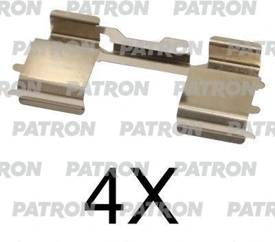 Kit d'accessoires, plaquette de frein à disque PATRON PSRK1065