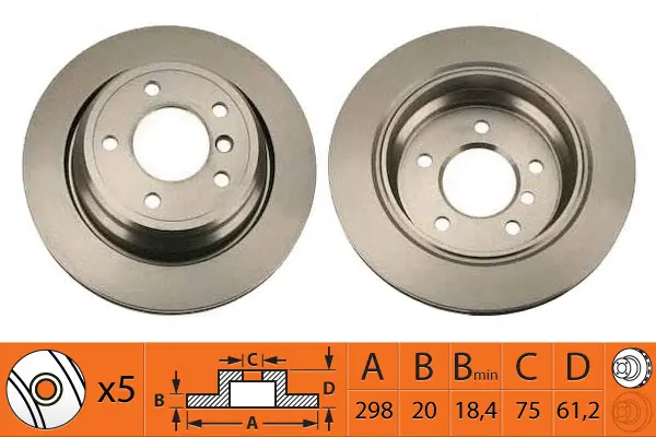Disque de frein SB BR32108T