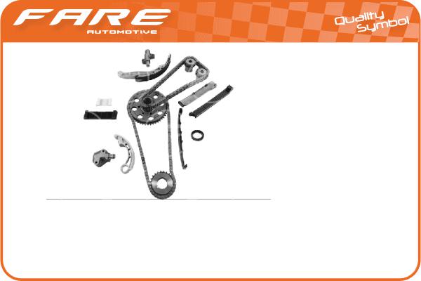 Kit de distribution par chaîne FARE-CO 29024