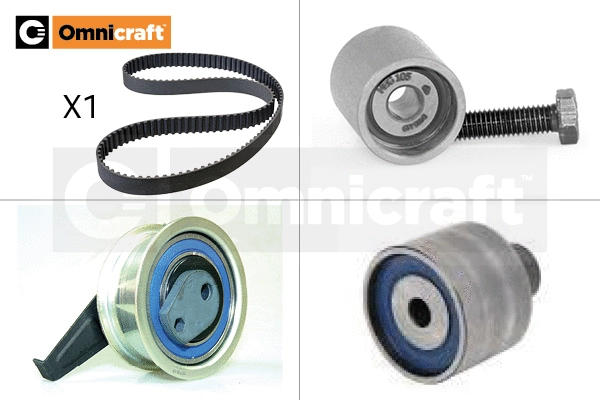 Kit de courroie crantée Omnicraft 2328406