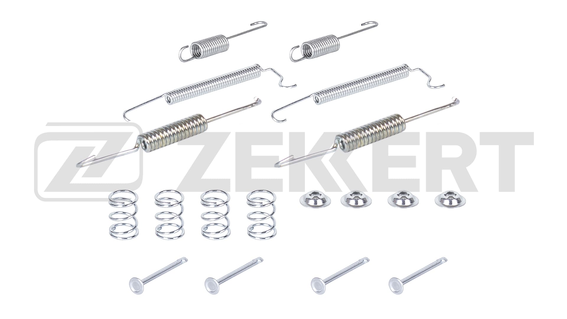Kit d'accessoires, plaquette de frein à disque ZEKKERT BR-1504