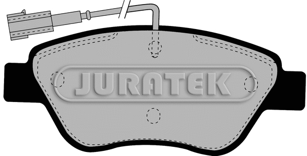 Kit de plaquettes de frein, frein à disque JURATEK JCP1466