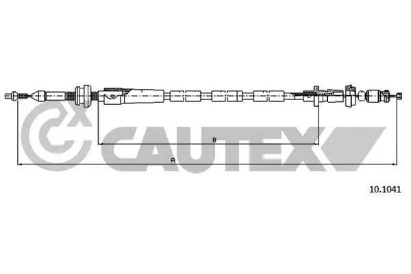 Câble d'accélération CAUTEX 765721