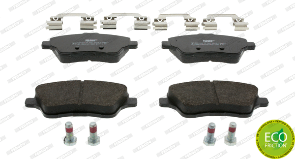 Kit de plaquettes de frein, frein à disque FERODO FDB4612