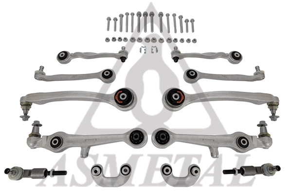 Jeu de bras, suspension de roue ASMETAL 13AU0200