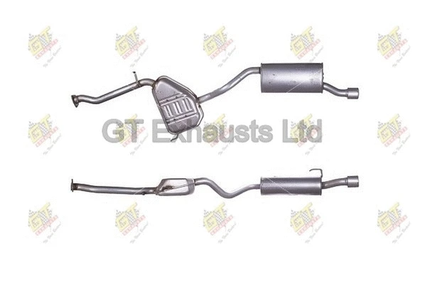 Silencieux arrière GT Exhausts GFT521