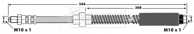 Flexible de frein BORG & BECK BBH6265