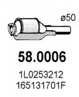 Catalyseur ASSO 58.0006