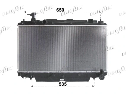 Radiateur, refroidissement du moteur FRIGAIR 0115.3168