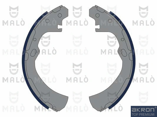 Jeu de mâchoires de frein AKRON-MALÒ 1390037