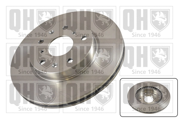 Disque de frein QUINTON HAZELL BDC5576
