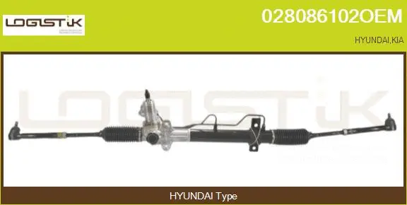 Crémaillère de direction LGK 028086102OEM