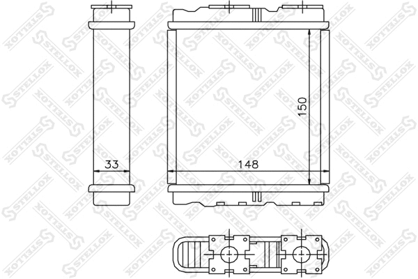 Système de chauffage STELLOX 10-35077-SX