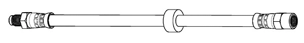 Flexible de frein CEF 514618