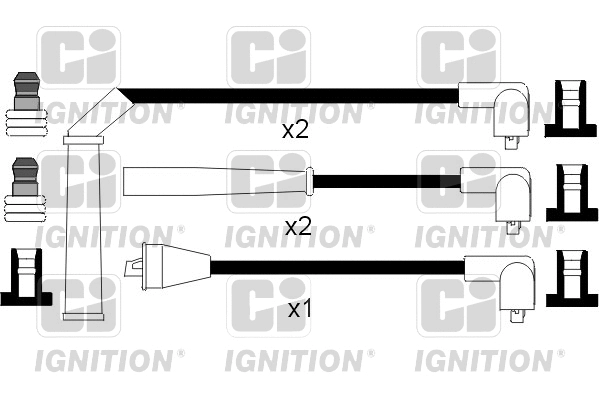Kit de câbles d'allumage QUINTON HAZELL XC893