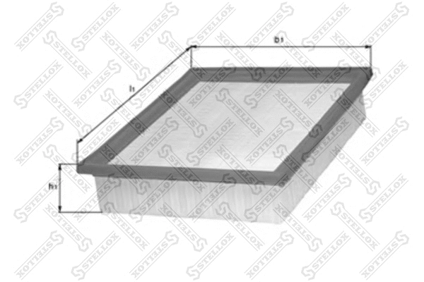 Filtre à air STELLOX 71-01573-SX