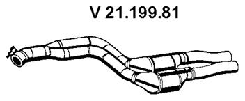 Silencieux avant VEGAZ GmbH BS-336