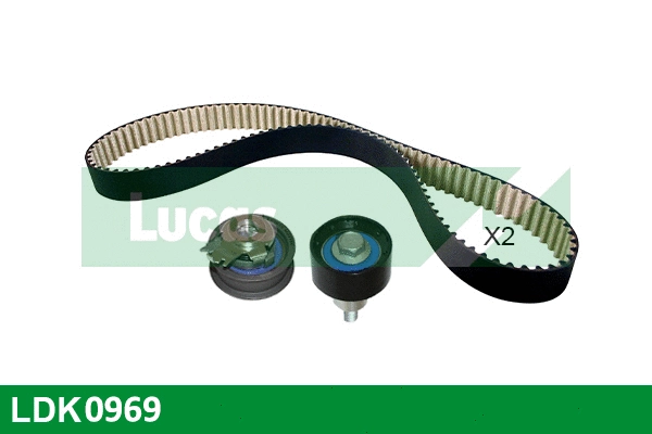 Kit de courroie crantée LUCAS LDK0969