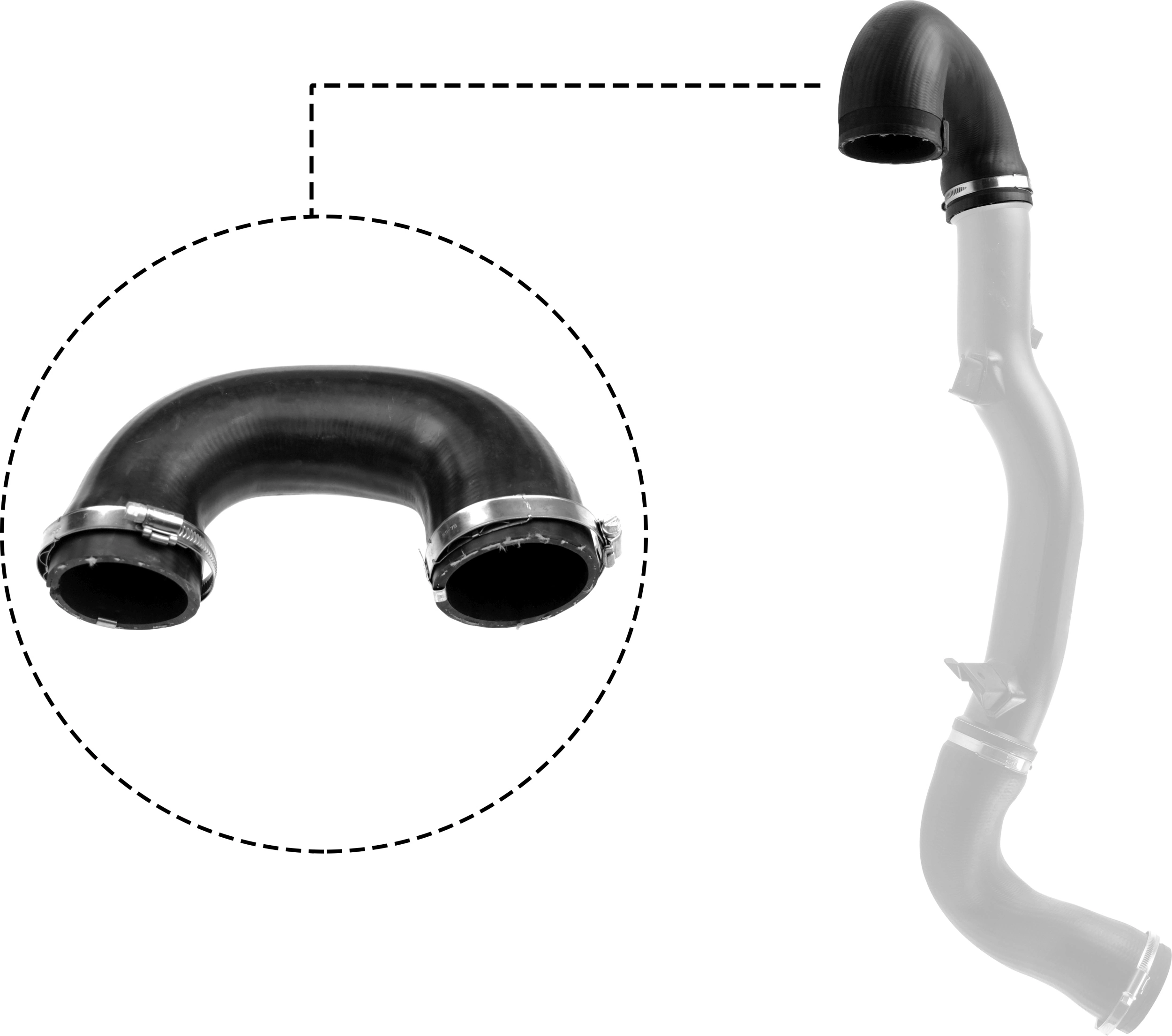 Gaine de suralimentation RAPRO R18340