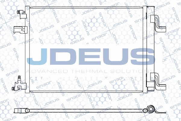 Condenseur, climatisation JDEUS 720M74