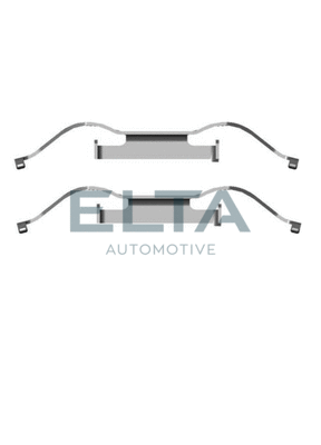 Kit d'accessoires, plaquette de frein à disque ELTA AUTOMOTIVE EA8681