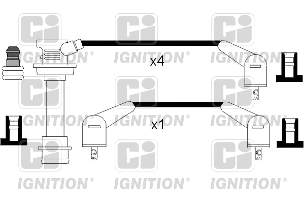 Kit de câbles d'allumage QUINTON HAZELL XC1103