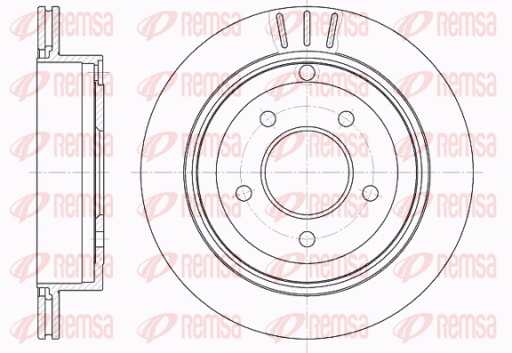 Disque de frein REMSA 62006.10