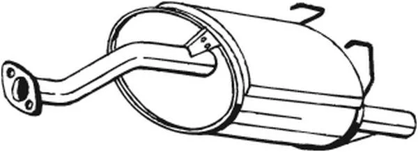 Silencieux arrière BOSAL 163-203